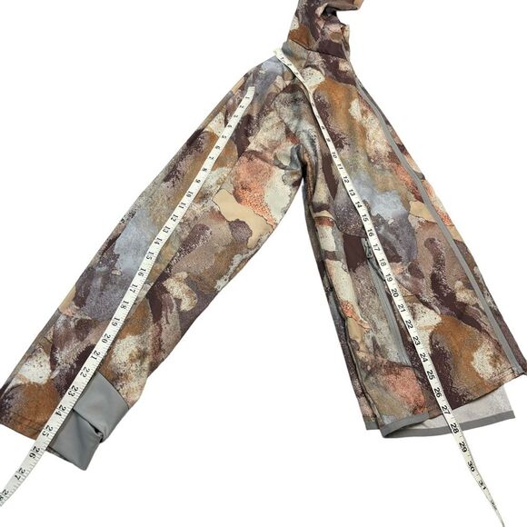 All In Motion Men’s Windbreaker Jacket Brown Stone Packable Hooded Sz Sm - Picture 14 of 15